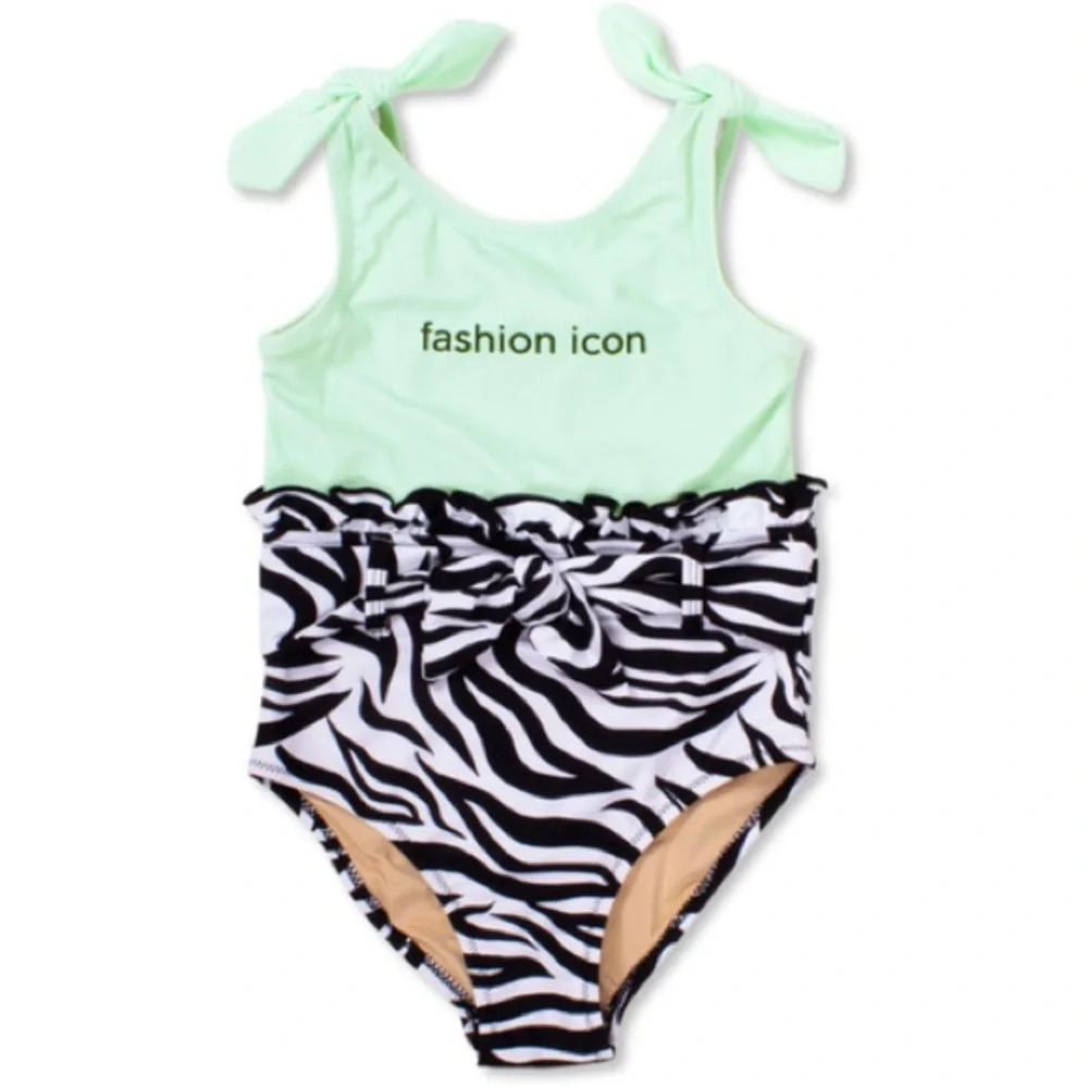 NWT Shade Critters Fashion Icon Zebra One Piece size 8
